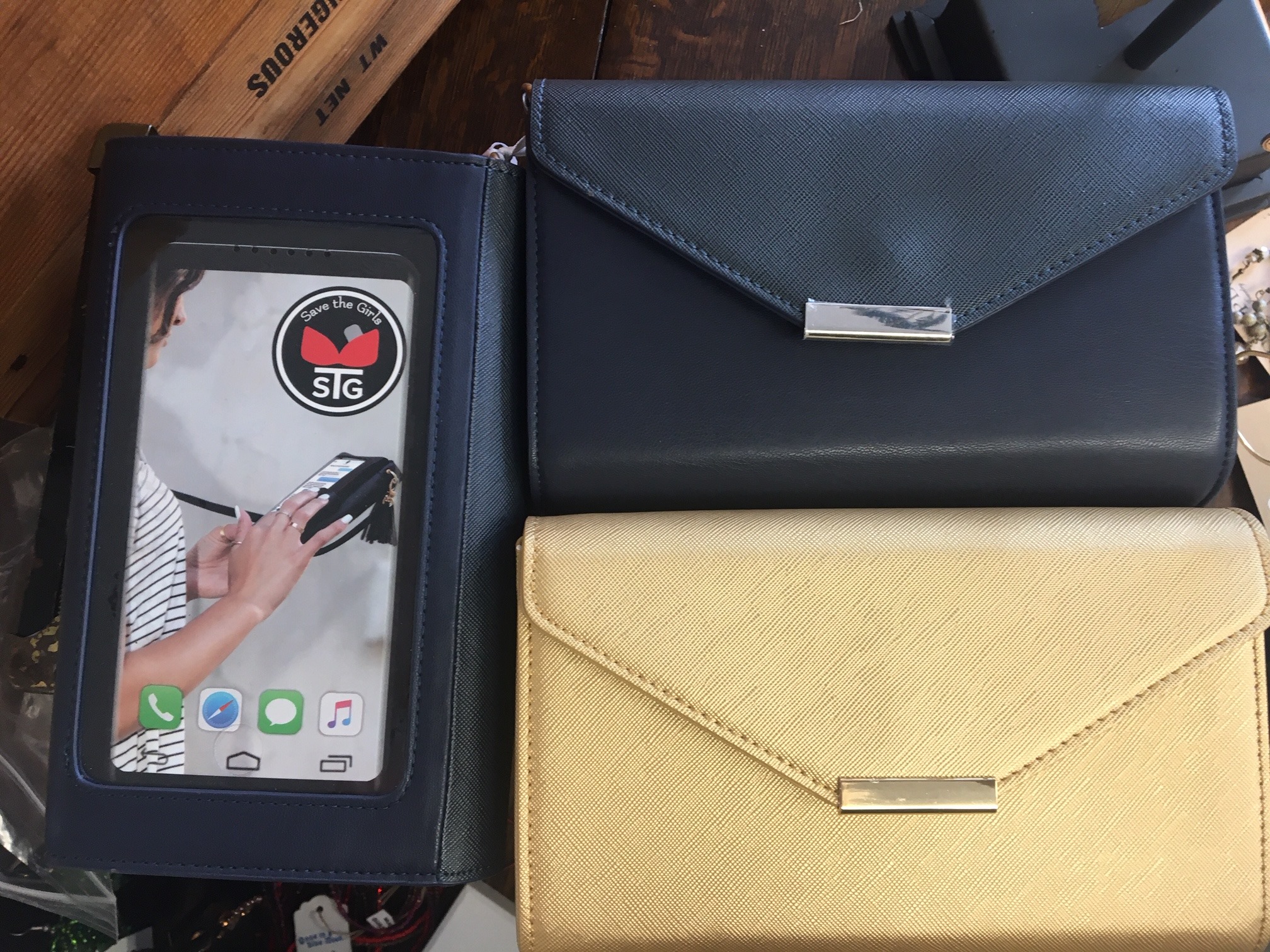 Save The Girls Touch Screen Purse â€